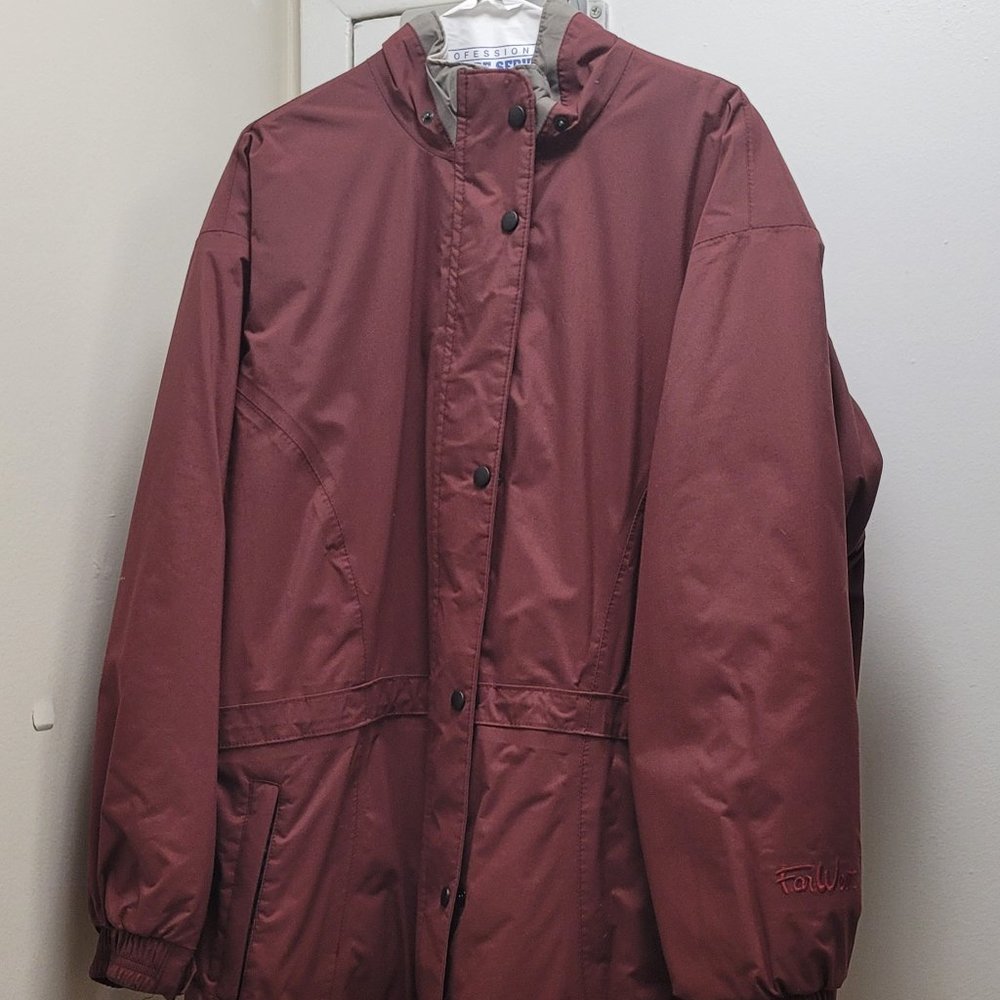 GENTLY USED, CANADIAN MADE, FAR WEST, ALL WEATHER COAT, XL!!!